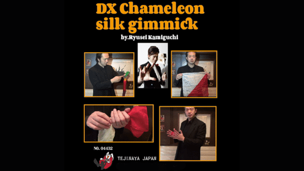 DX Chameleon Silk Gimmick par Ryusei Kamiguchi et Tejinaya Magic