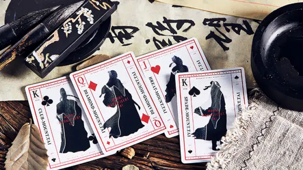 Mountain Wang Yue - Jeu de cartes - Rouge – Image 5