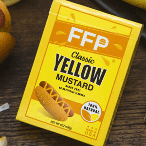 Mustard Jeu de cartes par Fast Food Playing Cards