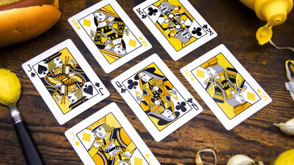 Mustard Jeu de cartes par Fast Food Playing Cards04