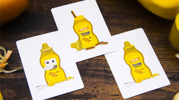 Mustard Jeu de cartes par Fast Food Playing Cards06