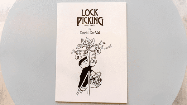 LOCK PICKING BOOK par David De Val1