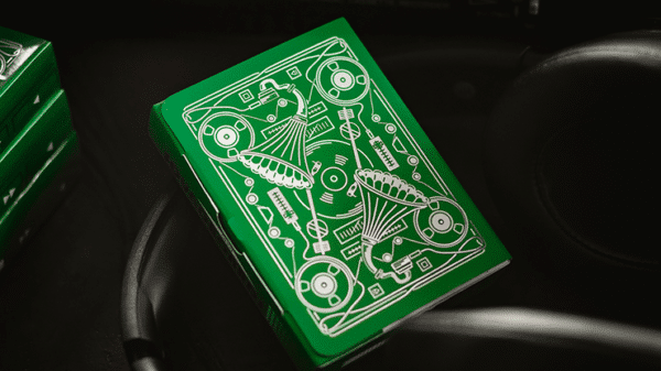Soundboards V4 Green Edition Playing Cards by02
