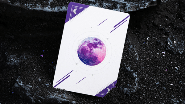 The Moon Purple Edition Playing Cards by Solokid02