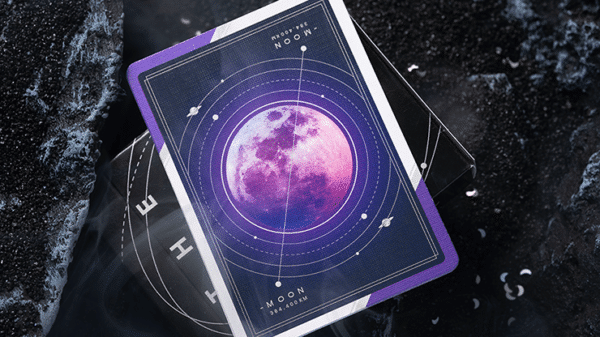 The Moon Purple Edition Playing Cards by Solokid03