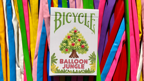 Balloon jungle Jeu de cartes Bicycle