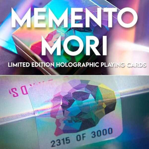 Memento Mori Holographic Jeu de cartes4