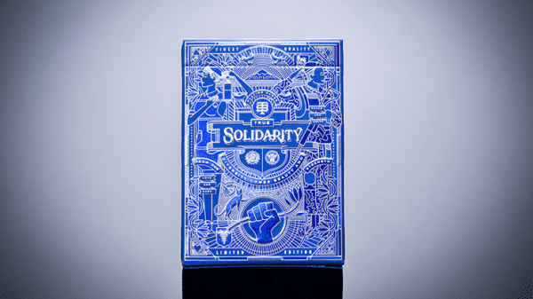 Solidarity Jeux de cartes par Riffle Shuffle blue