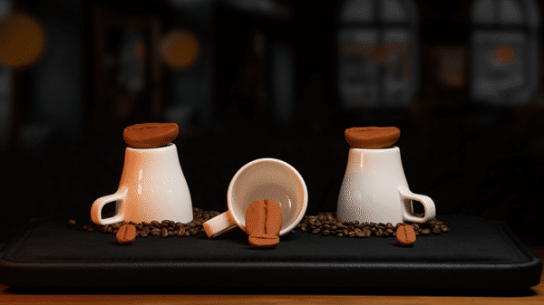 Amazing Coffee Cups and Beans par Adam Wilber03