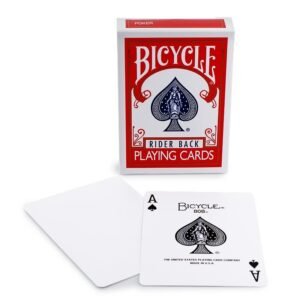 Dos blanc Face blanche Supreme Line Jeu de cartes Bicycle