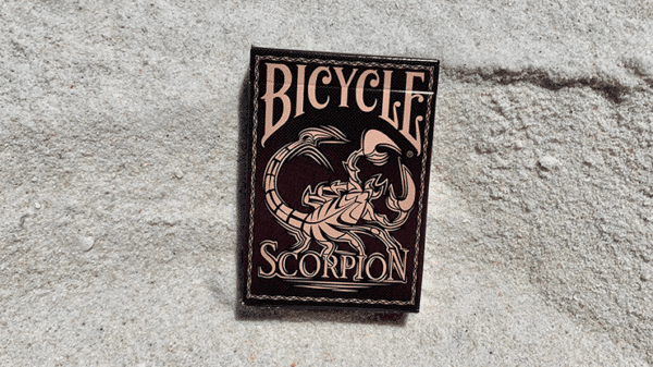 Scorpion Jeux de cartes Bicycle Marron