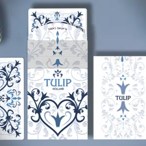 Tulip - Jeu de cartes par Dutch Card House Company - Blanc