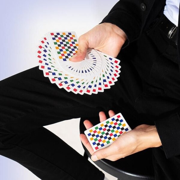 Checkerboard Jeu de cartes Multicolor02
