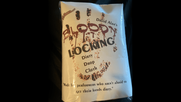 Dirty Drop Cloth Magnetic par David Alan Magic bloody