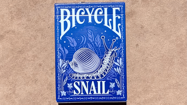 Snail Jeux de cartes Bicycle bleiu