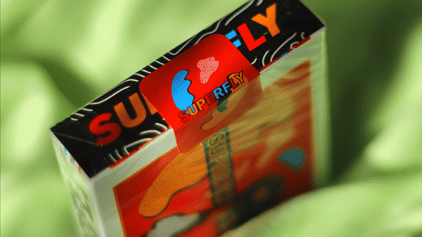 Superfly Butterfingers Jeu de cartes rouge par Gemini03