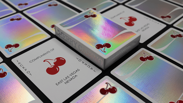 Cherry Casino Sands Mirage Holographic Jeu de cartes