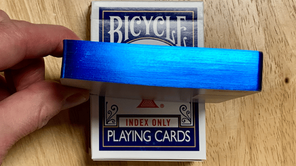 Index Only Jeux de cartes Bicycle gilded blu