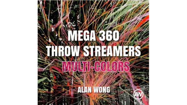 MEGA 360 Throw Streamers par Alan Wong multi