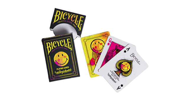 X Smiley Edition limitee Jeu de cartes Bicycle05