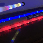 Canne dansante lumineuse par Magica Rocio