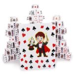 Production d'un château de carte à partir d'un sac vide