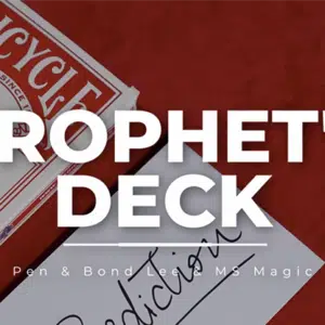 Prophet's Deck par Pen, Bond Lee & MS Magic