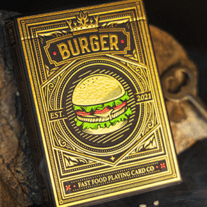Burger playing cards by Fast Food Playing Card Company