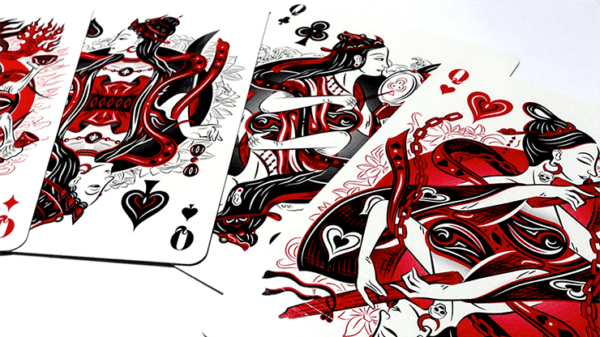 Realms Jeu de cartes par Card Experiment rouge02