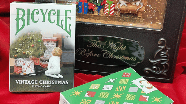 Vintage Christmas Jeu de cartes Bicycle