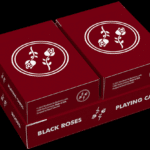 Black Roses Edelrot Mini Playing Cards (Collector's Box)
