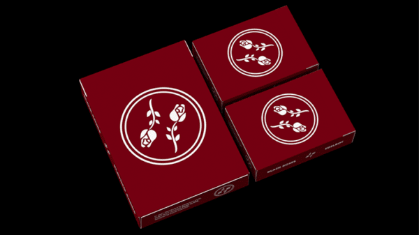 Black Roses Edelrot Jeu de cartes Mini avec boite collector05