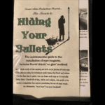 Hiding Your Bullets - Installation des aimants pour la corde par David Alan