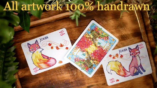 Red Fox Enchanted Puzzle Jeu de cartes04