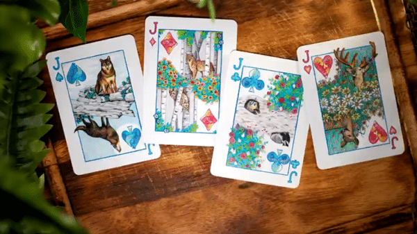 Red Fox Enchanted Puzzle Jeu de cartes3