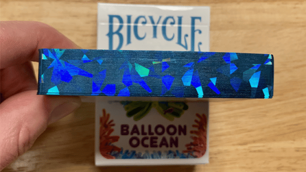 Balloon ocean Jeu de cartes Bicycle gilded