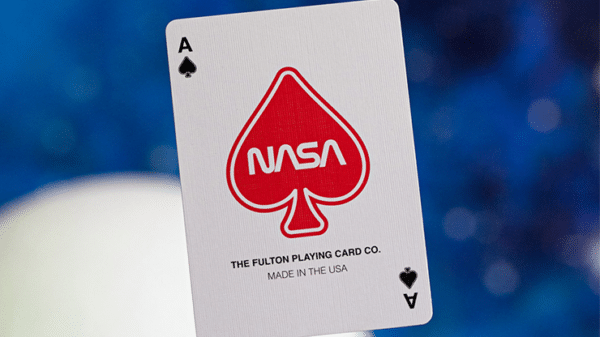 Official NASA worm Jeu de cartes3