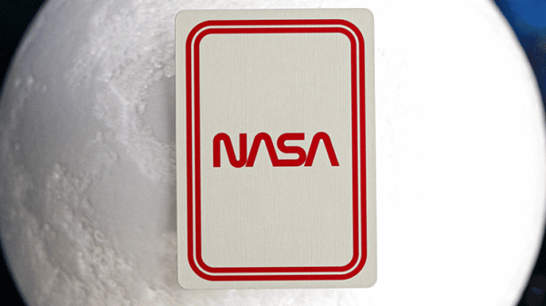 Official NASA worm Jeu de cartes6