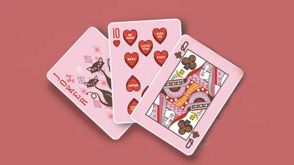 Vintage Valentine - Jeu de cartes Bicycle – Image 2
