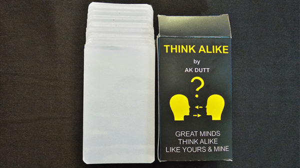 THINK ALIKE par A.K. Dutt6