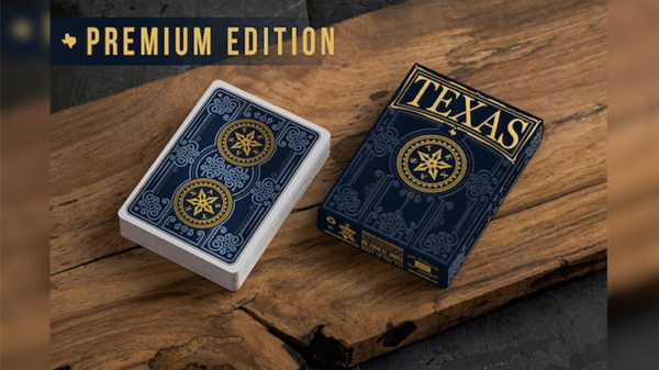 No. 4 St. James Texas Jeux de cartes bleu