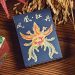 Phoenix and Peony playing cards by Bacon Playing Card Company