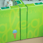 Glace - Jeu de cartes par Bacon Playing Card Company - Vert