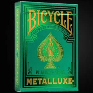 MIMI PRIX - EN STOCK 128 Metalluxe - Jeu de cartes Bicycle par US Playing Card Co.