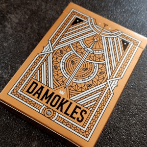 Damokles Jeux de cartes par Giovanni Meroni cuprum