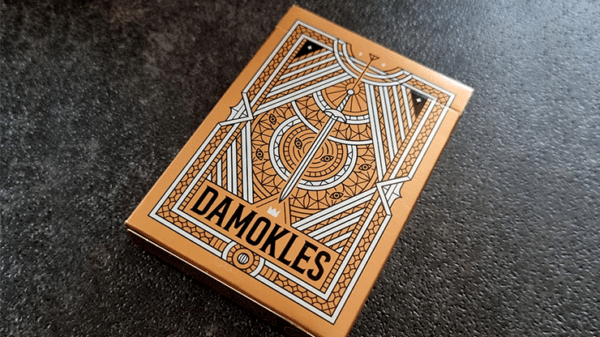 Damokles Jeux de cartes par Giovanni Meroni cuprum