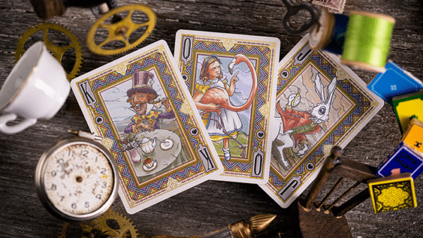 Alice in Wonderland Jeu de cartes par Kings Wild05