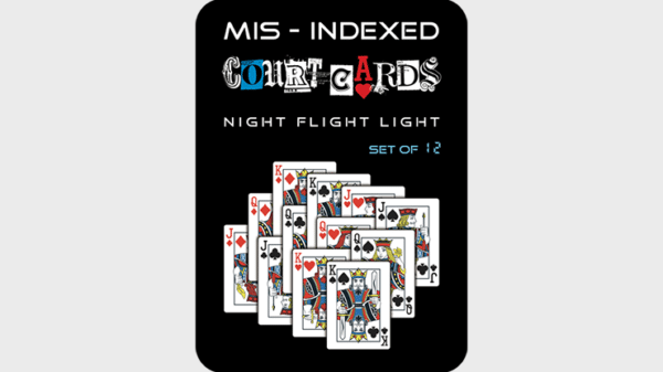 Mis Indexed Court Cards LIGHT Paquet de 12 par Steve Dela 1