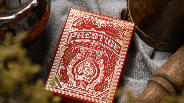 Prestige Jeux de cartes rouge