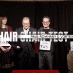 The no chair chair test by Paul Romhany